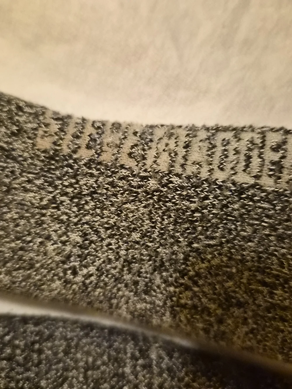Steve Madden Gray Blacm Crew Socks - 2 Pack EUC Women's Size US 4-9